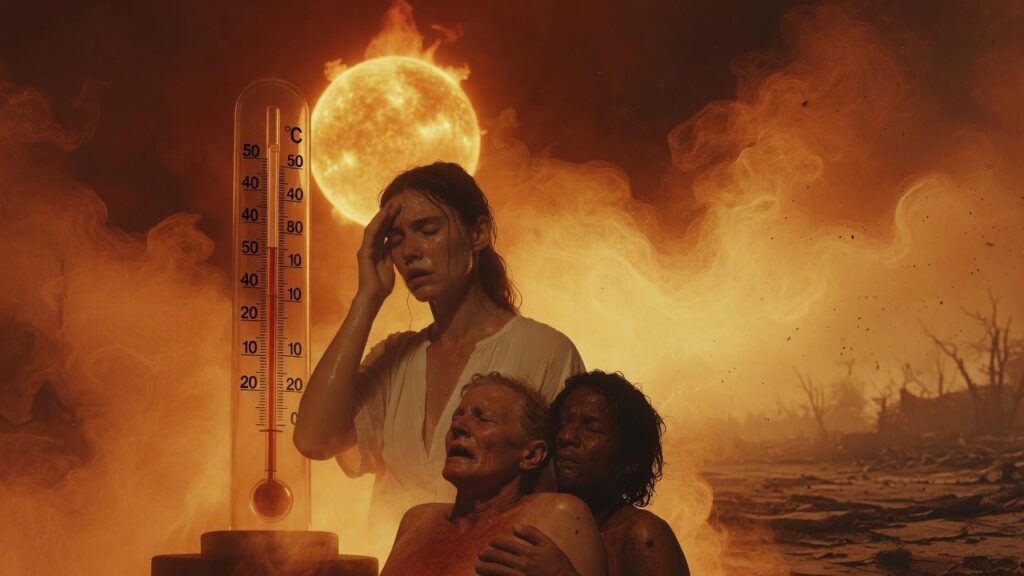 canicule insupportable fortes chaleurs thermometre canicule