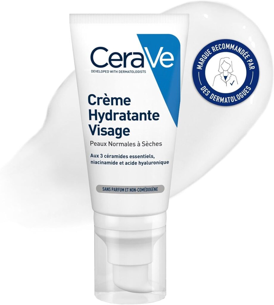 tube CeraVe Crème Hydratante Visage