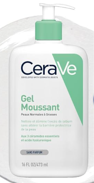 CeraVe Gel Moussant : le grand format malin