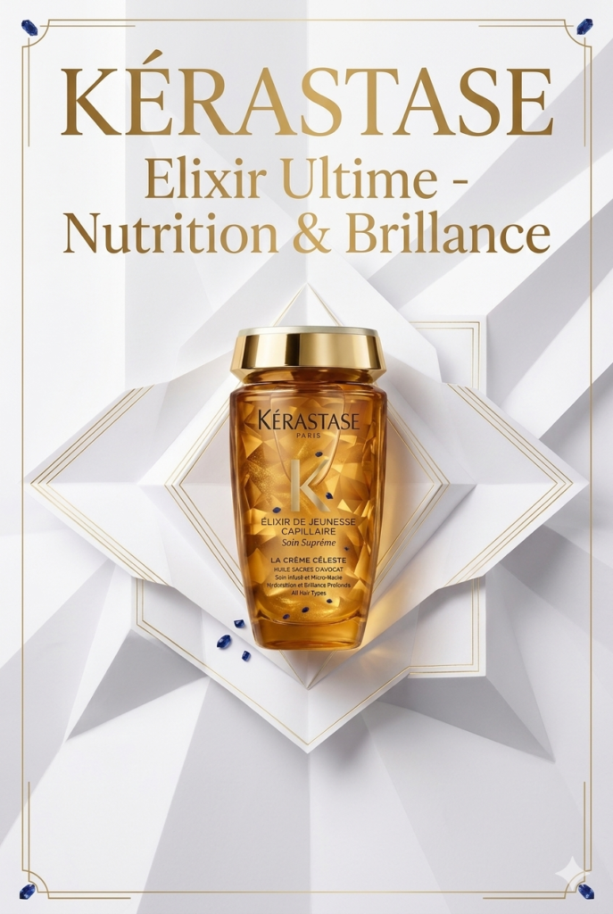 kerastase elixir ultime shampoing le bain nutrition et brillance- clubutil

