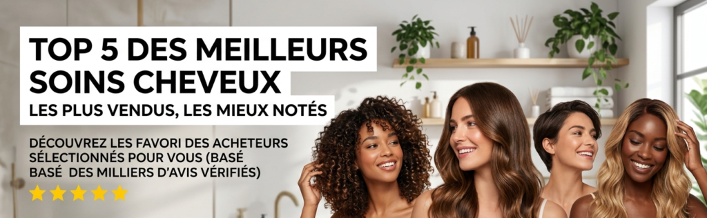 Top des 5 meilleurs soins cheveux