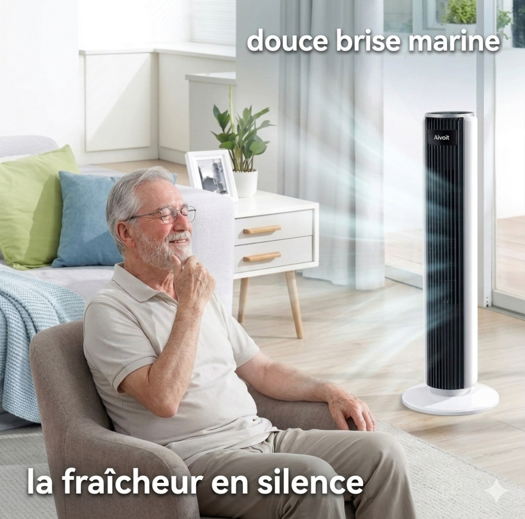 levoit ventilateur colonne, silencieux chambre, meilleure qualité/prix clubutil