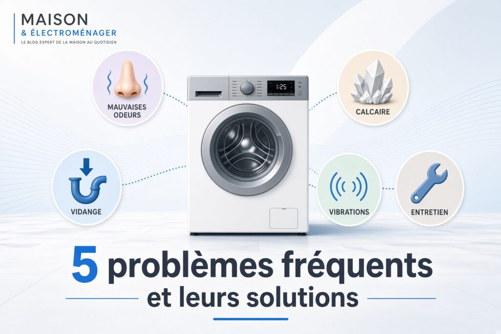 Lave-linge 5 problèmes fréquents et leurs solutions 2026