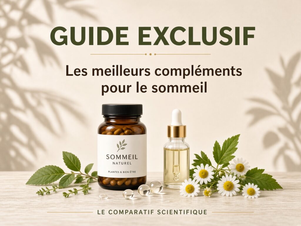 Les meilleurs compléments naturels pour le sommeil en France et produits de bien-être.