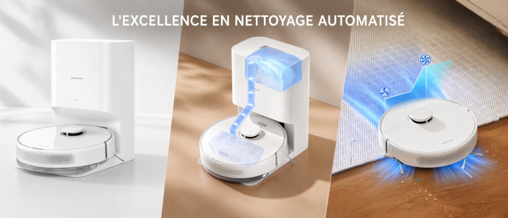 présentation aspirateur robot laveur Dreame D10 Plus Gen 2